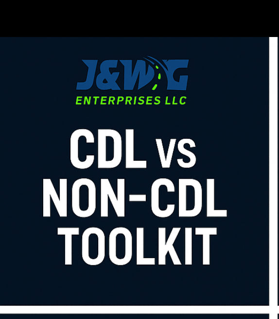 CDL & Non-CDL Driver Master Toolkit – JWG Enterprises LLC