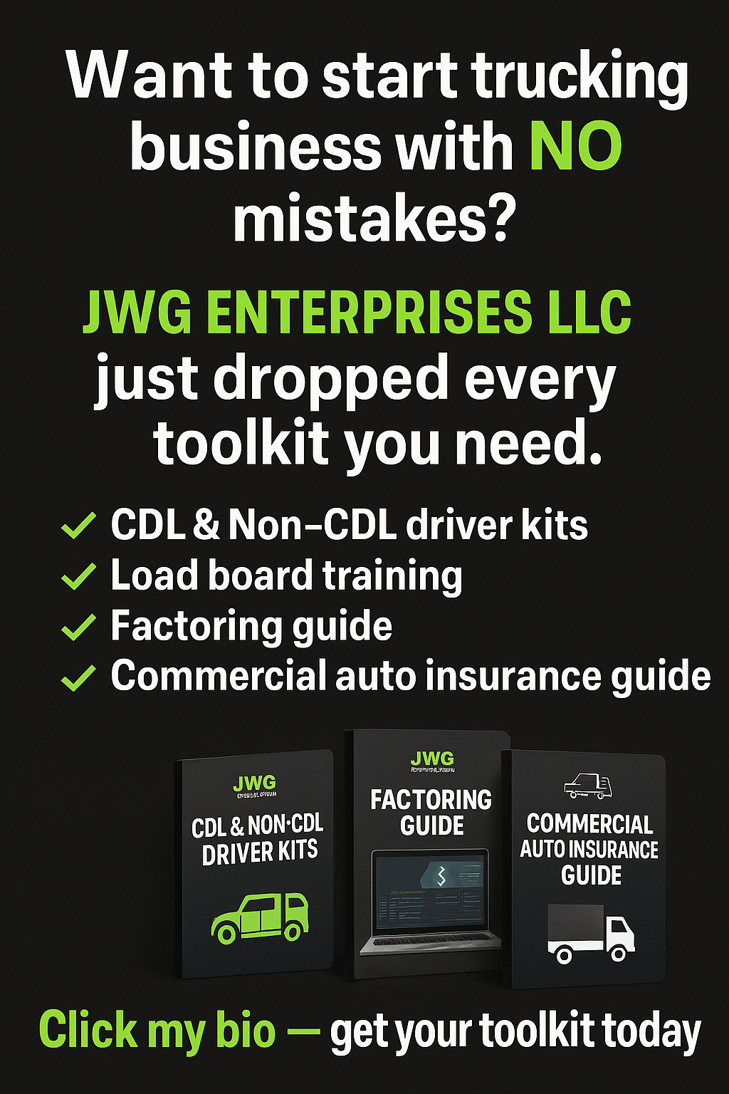 J&WG Enterprises Full Toolkit